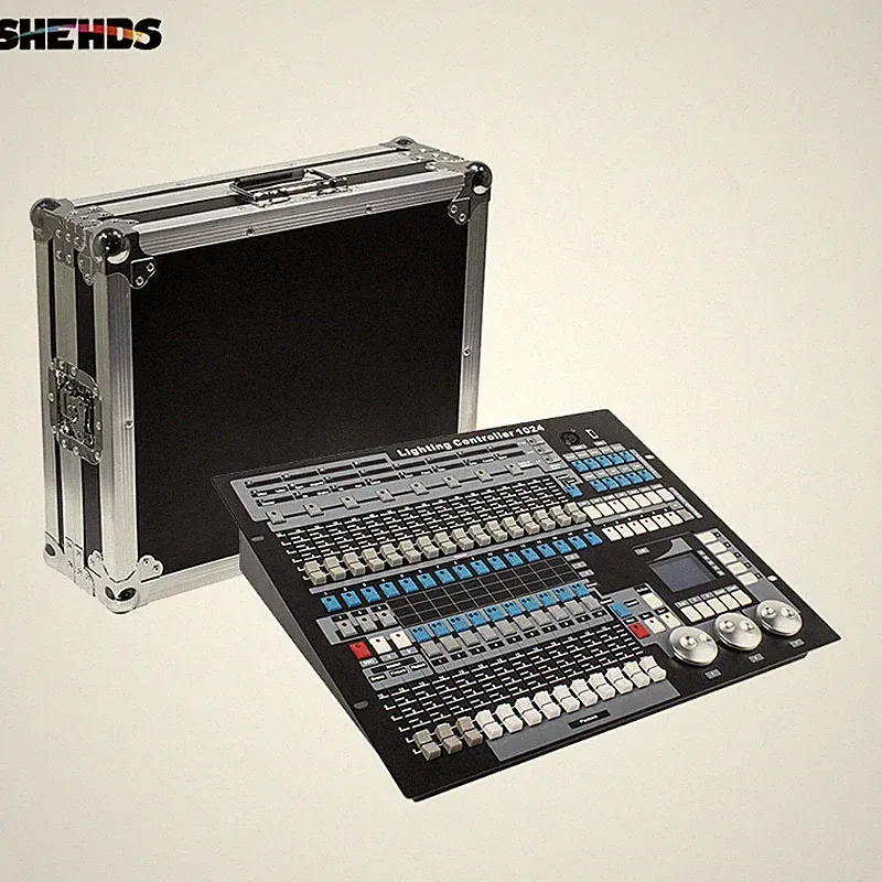 1024 Channels DMX Controller Console With Flightcase For Stage Lighting DJ Disco