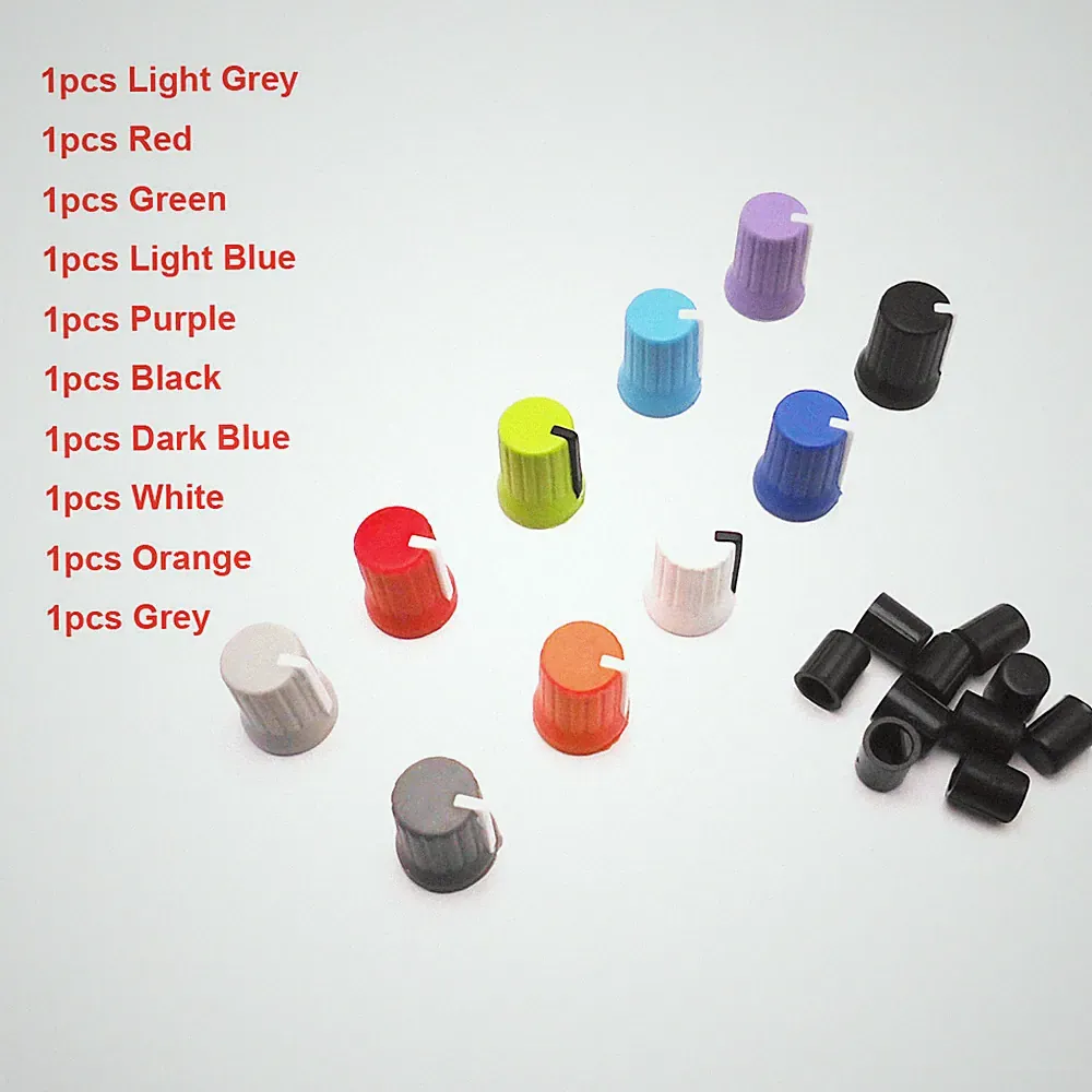 10PCS Rotary Control Knob Traktor Knob For Rane Mixer 61 62 64 68 TTM 56 57