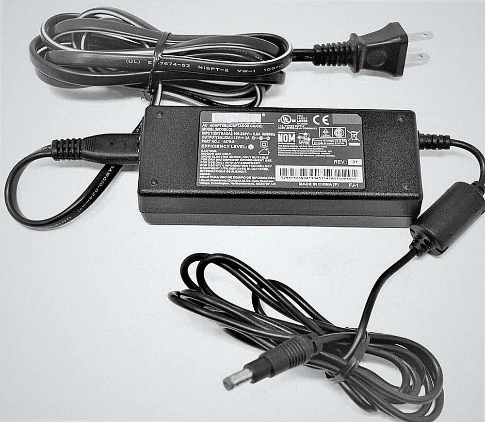 12v 3a power supply adapter for Numark NVII Serato DJ Controller - 5 ft DC cord