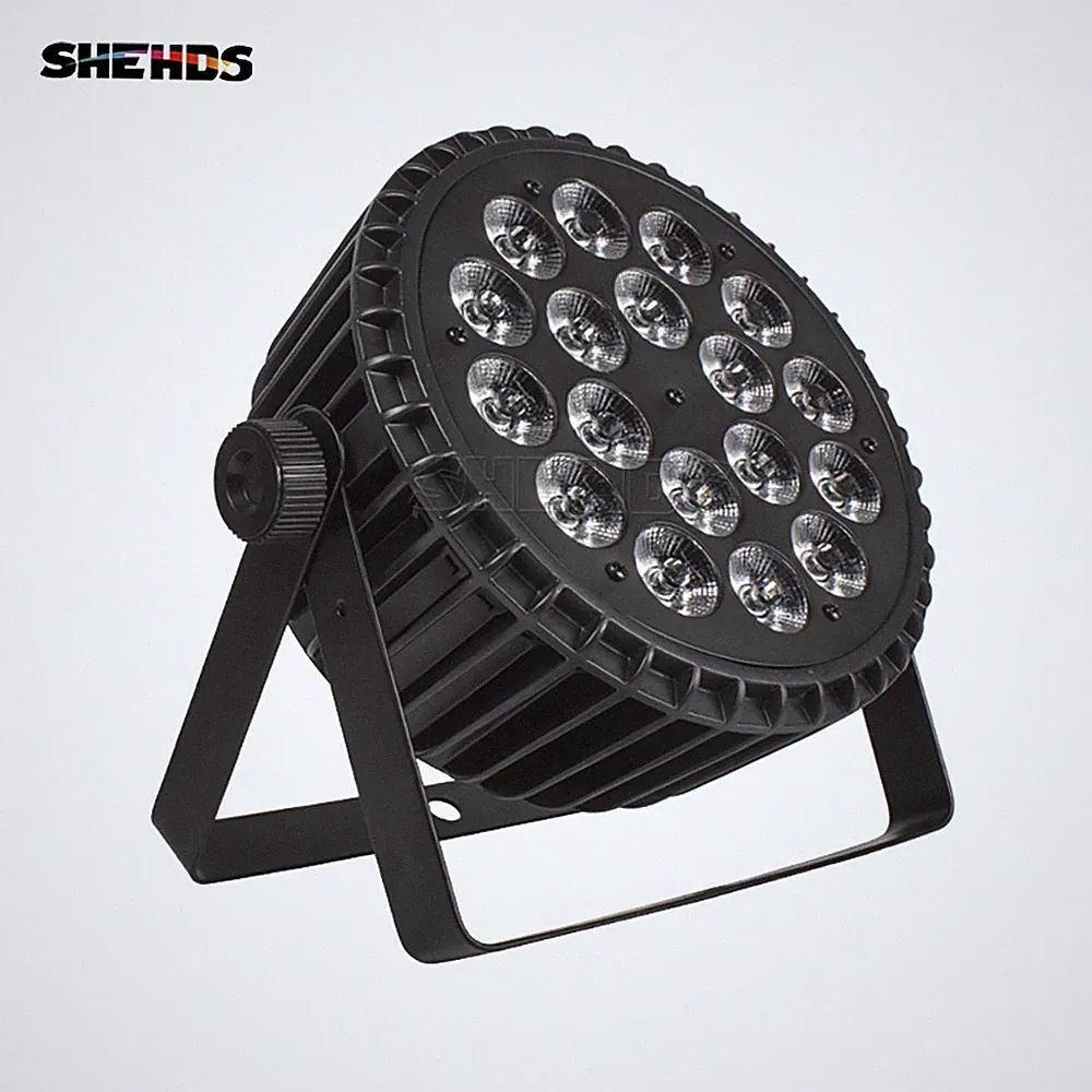 18x18W RGBWA UV Aluminum Alloy Par Lighting LED Stage Light DMX Party DJ Disco