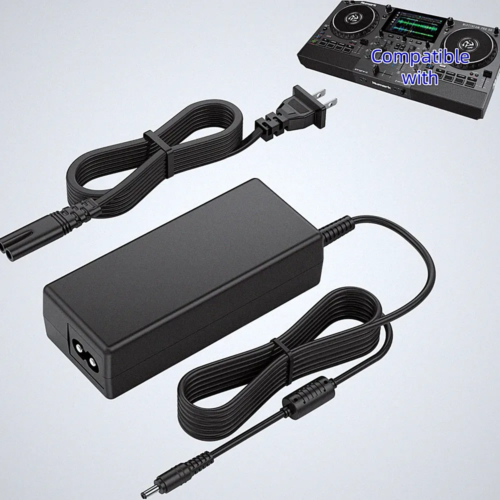 19V AC Adapter for Numark NH10 Mixstream Pro Go Streaming DJ Controller Power