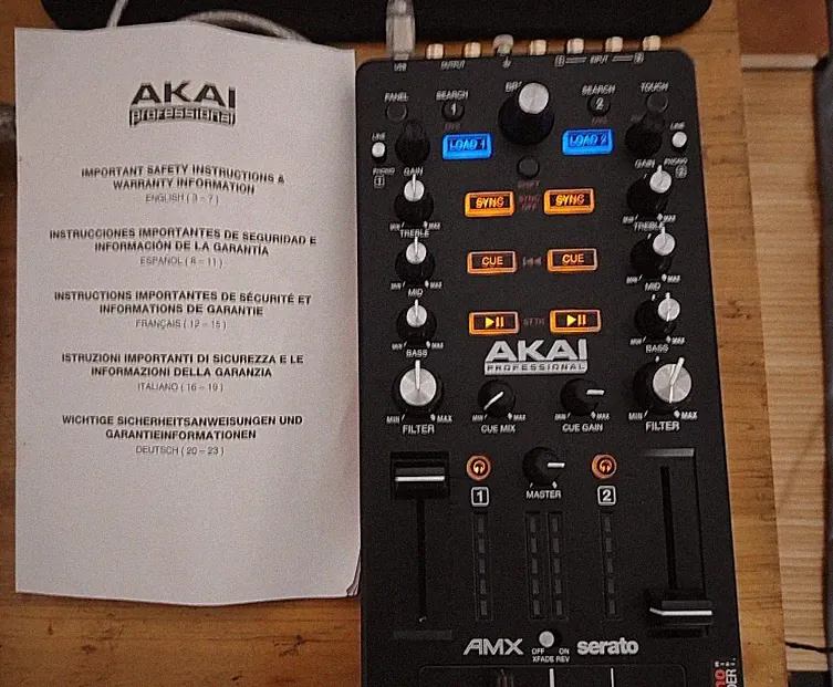 1pcs AKAI AMX DJ Controller