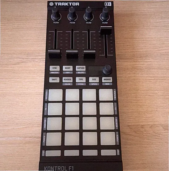 1pcs NI Traktor Kontrol F1 MIDI DJ Controller
