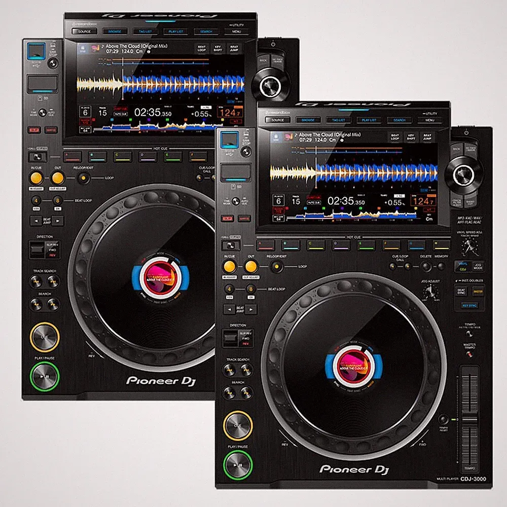 New Pioneer Dj Cdj-3000 Pair