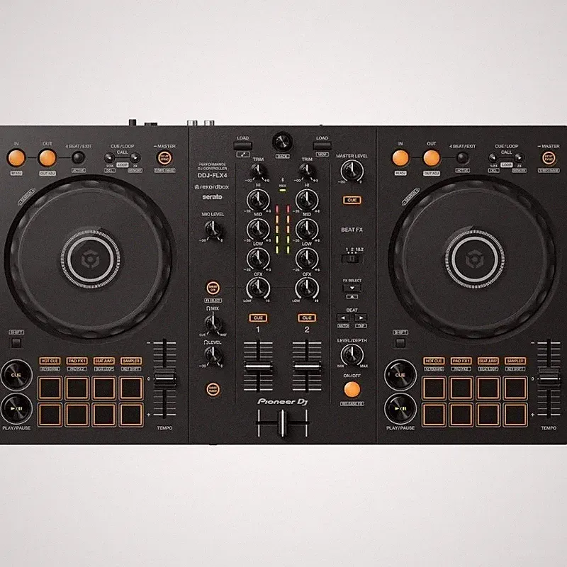 2Deck DJ Controller Graphite Streaming Integration Smart Mixing USB Audio Output