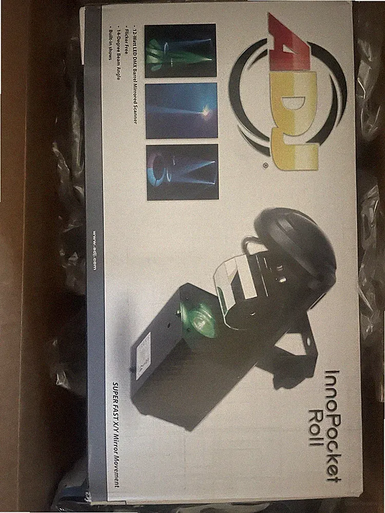 2x American DJ Inno Pocket Roll **NEW*** DJ Lighting