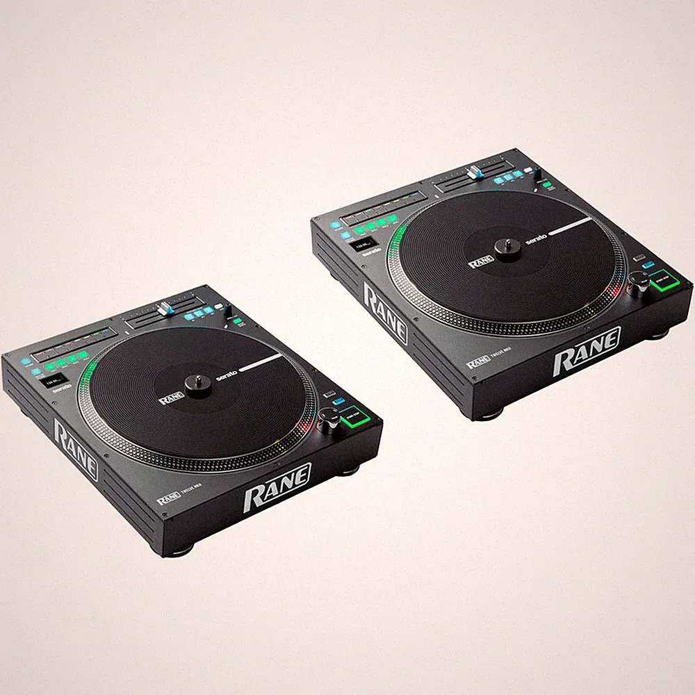2X RANE TWELVE MKII 12” Motorized Turntable Controller w/True Vinyl-Like Touch