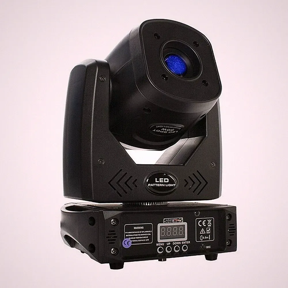 3 Prism 80w LED Moving Head Spot Light Beam Gobo Stage Lighting Dj Disco Party