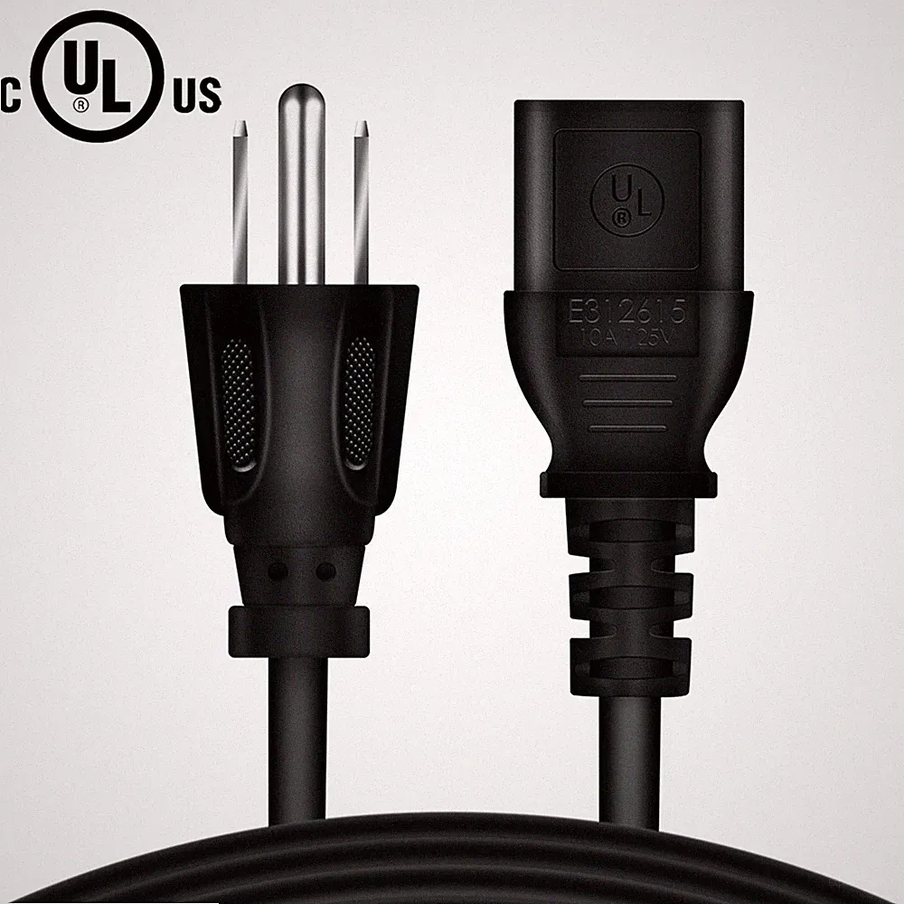 5ft UL Power Cord For DENON SC5000M Prime DJ Media Player w/ Motorized Platter