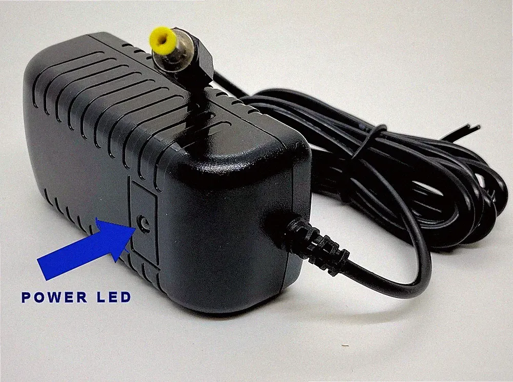 6FT DC Cord Power Supply Adapter for Roland DJ-808 controller