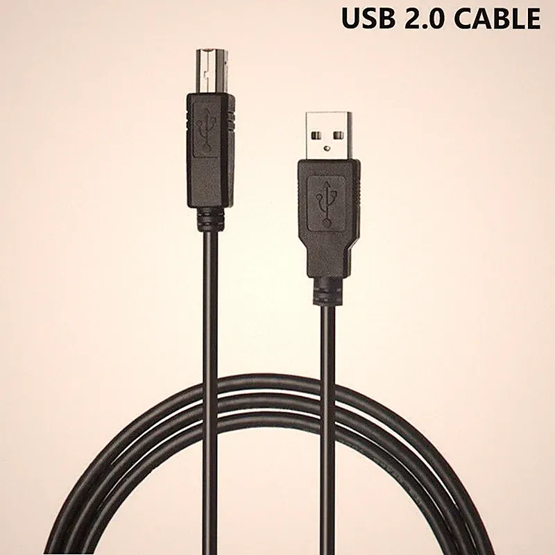6ft USB 2.0 Data Cable Cord for Numark DJ Controllers: Party Mix II, Party Mix L