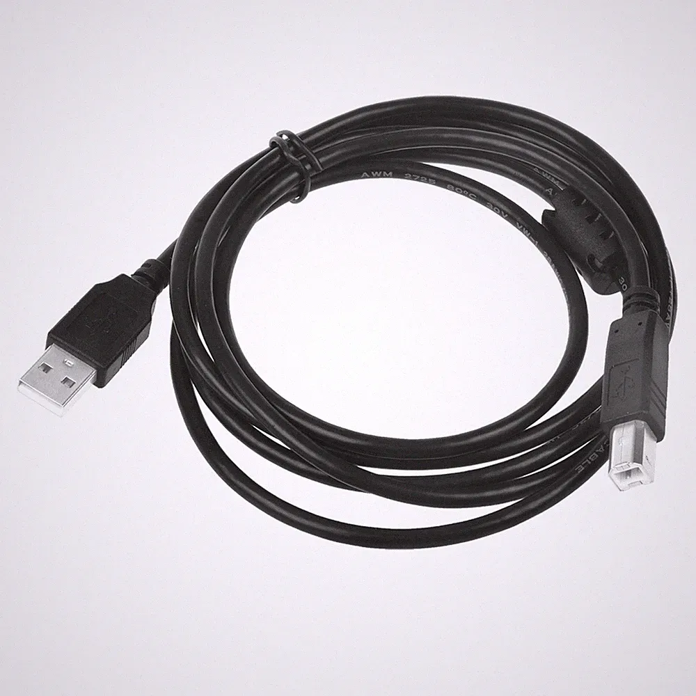 6ft USB Cable Cord for Numark DJ2GO2 Touch Compact 2 Deck USB DJ Controller