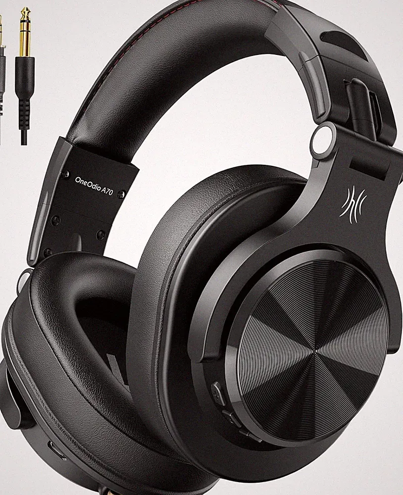 A70 Bluetooth over Ear Headphones, Wireless Headphones with 72H Playtime, Hi-Res