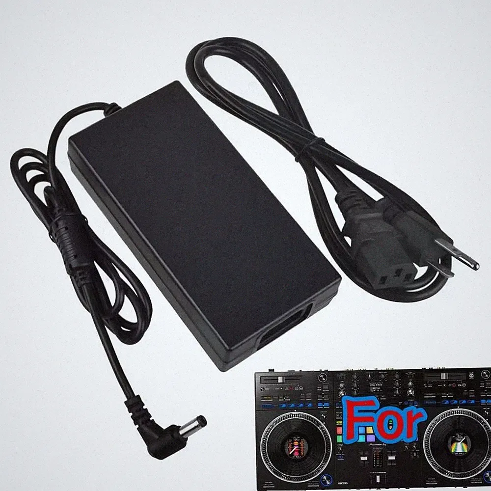 AC Adapter For Pioneer DDJ-REV7 Scratch Style 2-Channel Serato DJ Pro Controller