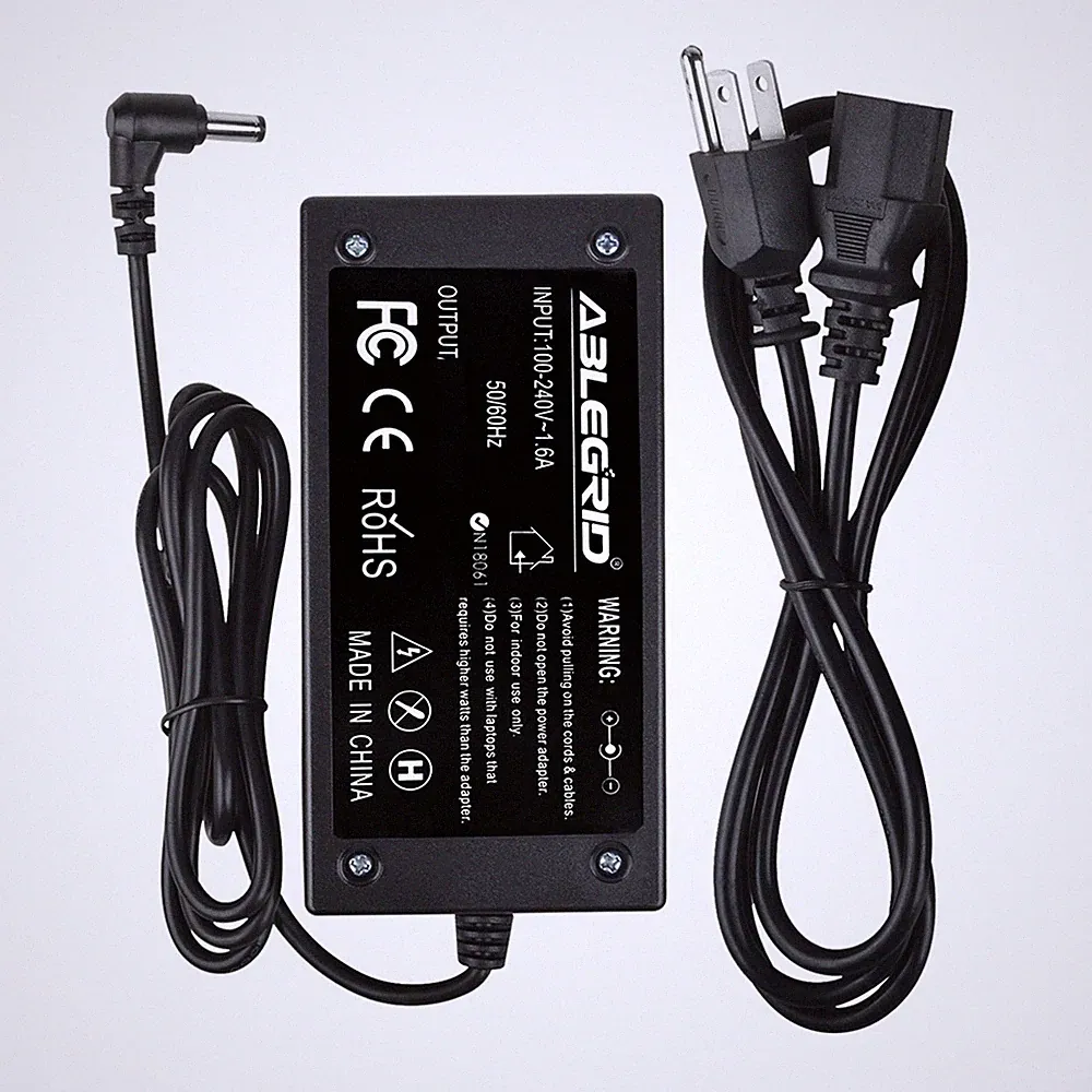 AC Adapter For Pioneer DDJ-REV7 Scratch Style 2-Channel Serato DJ Pro Controller