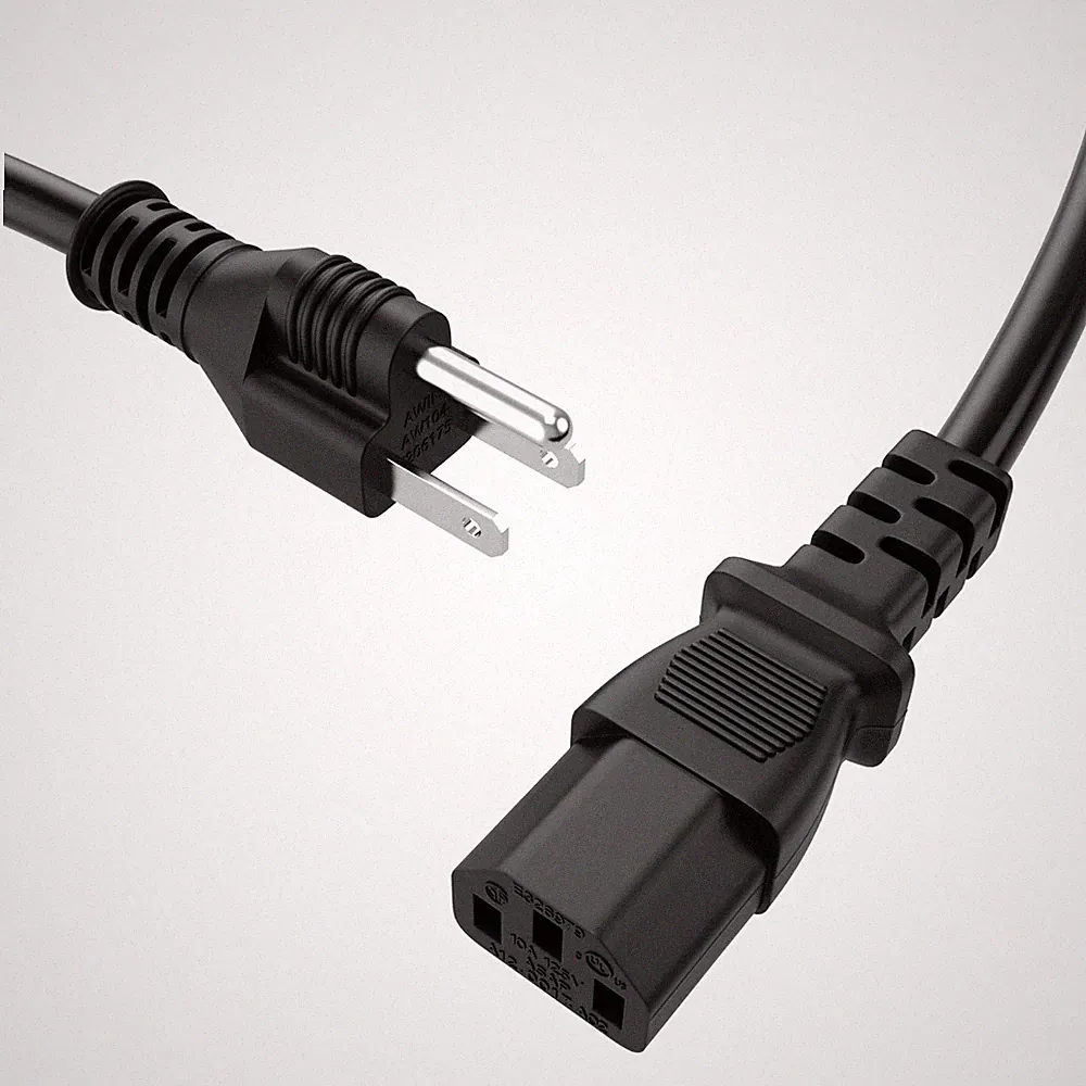 AC Power Cord for Numark NS7II Motorized DJ Controller