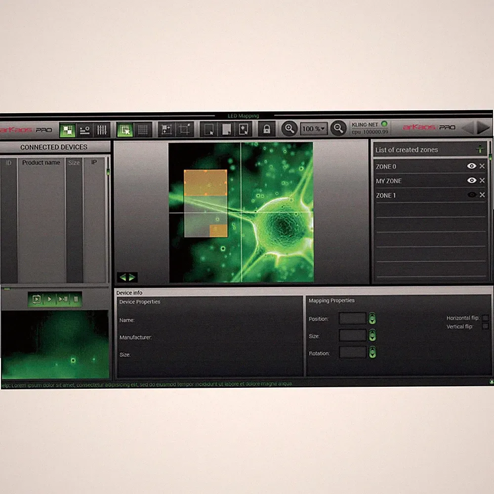 ADJ LED Master Media VJ Software for Kling-Net Compatible idjnow