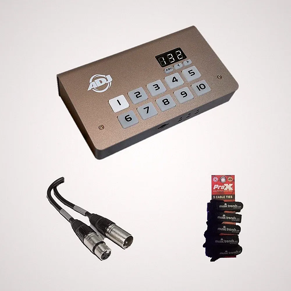 ADJ myDMX 5 DMX Lighting Control Software / Hardware w/ DMX Cable