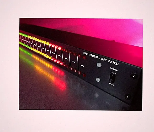 ADJ Products American Audio MKII DJ Mixer 19" Mountable dB LED Display RCA XLR