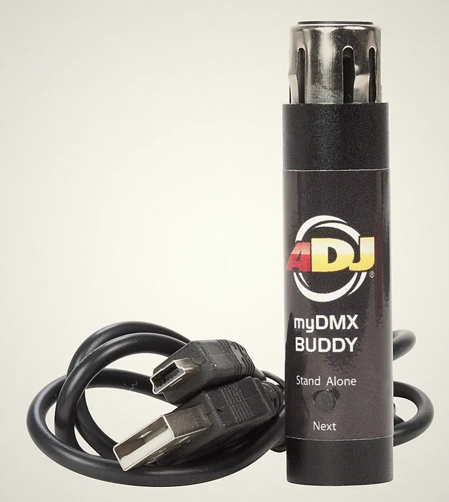 ADJ Products, MYDMX Buddy, Entry Level DMX Hardware Dongle Compatible with MY...