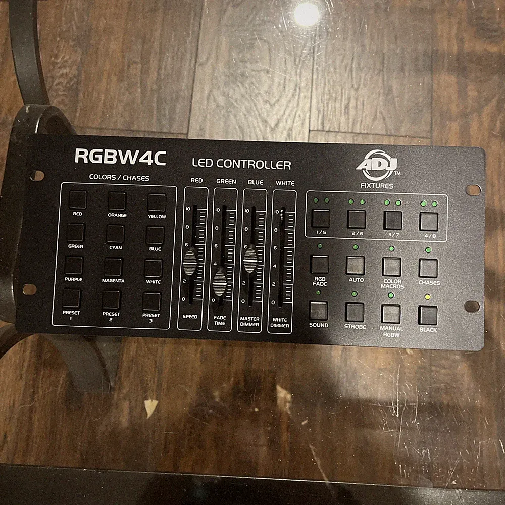 ADJ RGBW4C LED Controller . American DJ. Never Used, Missing Power Adapter