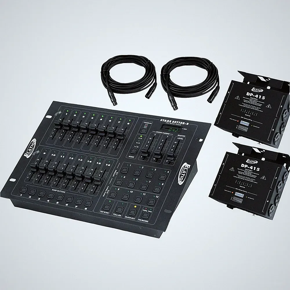 ADJ Stage Pak 1 Easy to Use 8ch Complete DMX Dimming Console (Used)