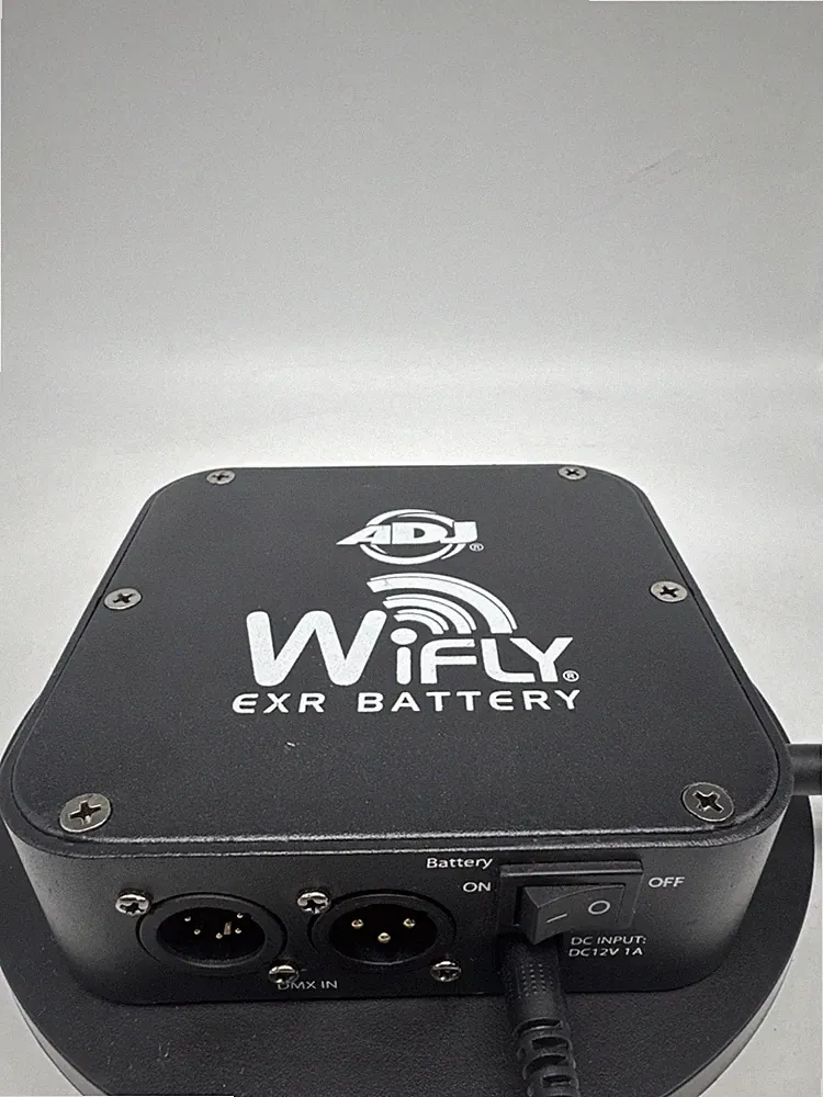 ADJ WIFLY EXR BATTERY Extended Range Battery Powered DMX WiFly Transceiver