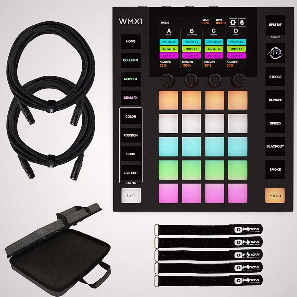ADJ WMX1 MK2 Standalone DMX Lighting Control System w Case New