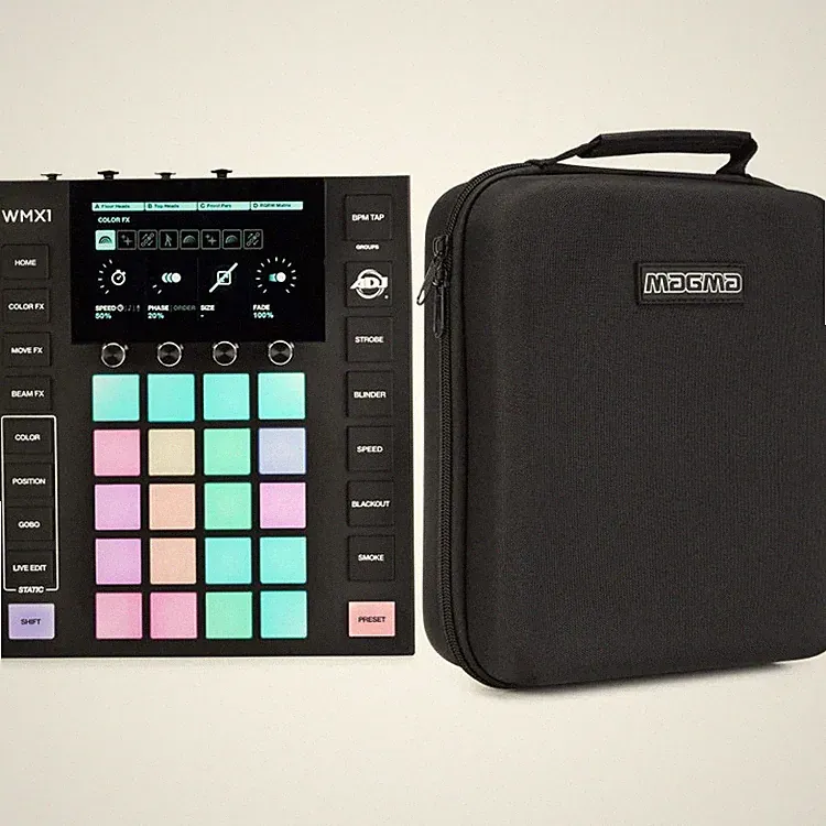 ADJ WMX1 Mk2 Standalone DMX Lighting Controller with Magma Bags CTRL Case
