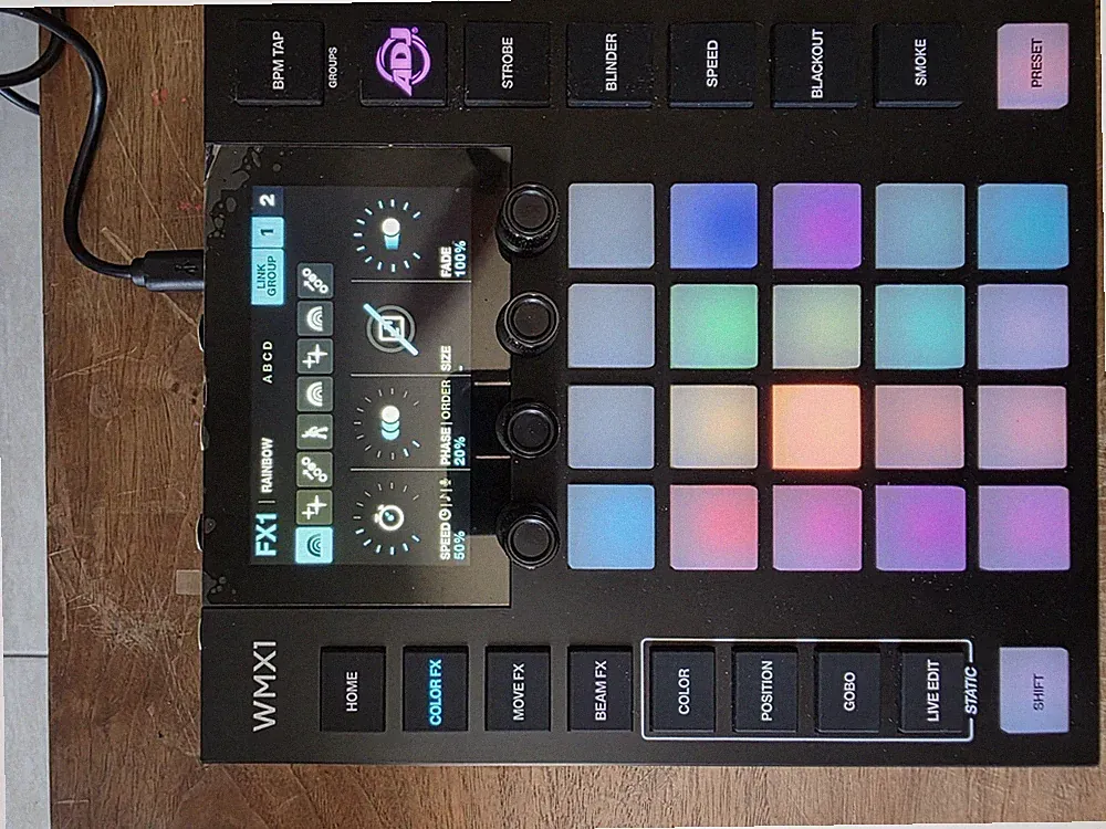 ADJ WMX1 Wolfmix Standalone DMX Lighting Controller System