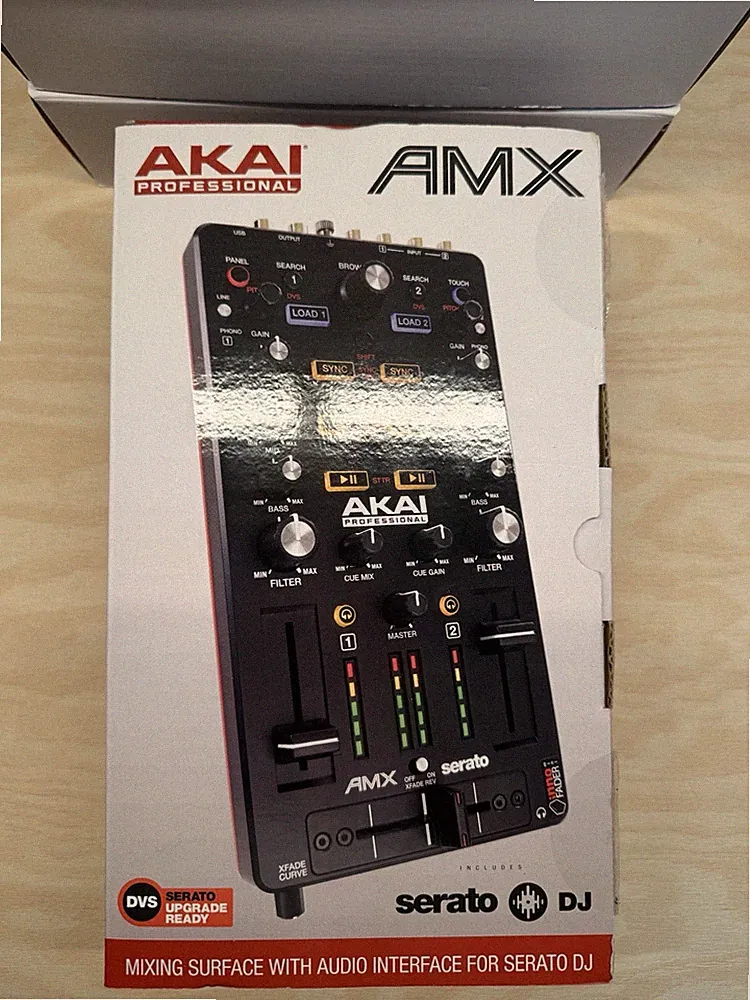 Akai Professional AMX DJ Mixer Midi Controller for Serato DJ Innofader - RARE 🔥