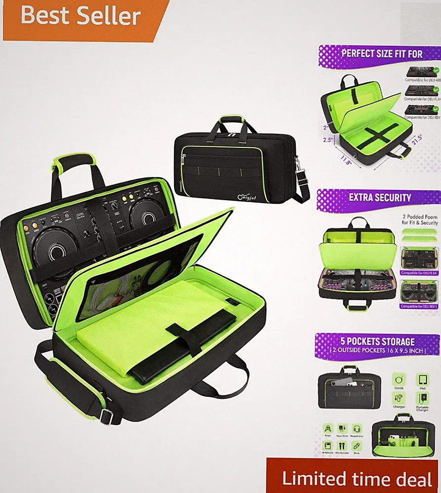 All-in-One DJ Carrying Case for DDJ Controllers: Protection, Style & Convenience