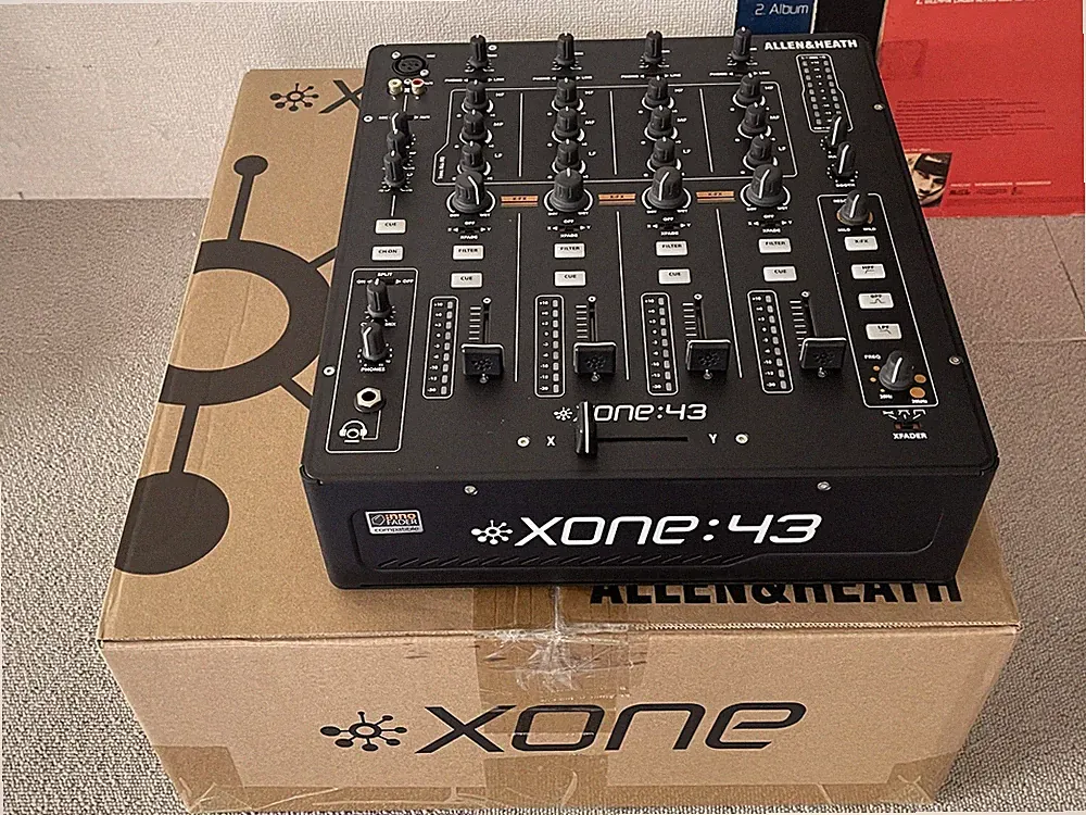 Allen & Heath Xone:43 4-Channel Analogue DJ Mixer VCF Filter Boxed Tested