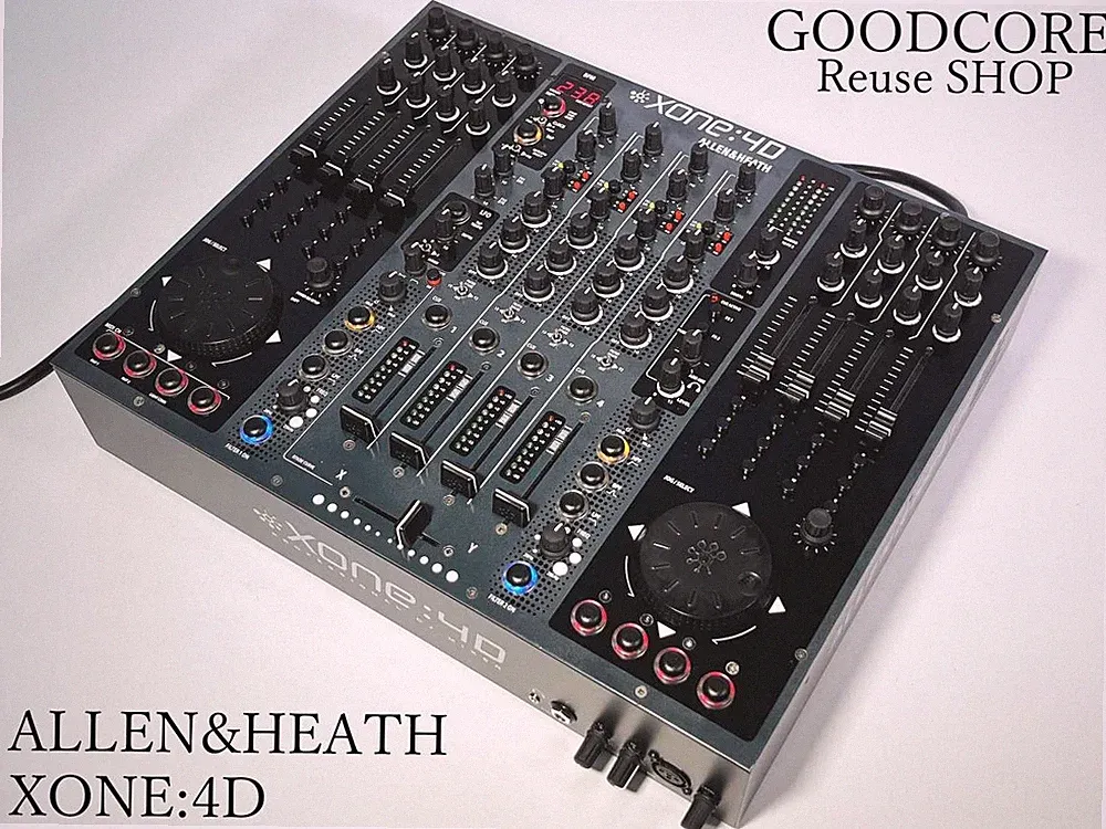 ALLEN&HEATH XONE:4D DJ Mixer Controller Audio Interface MIDI DJ Equipment