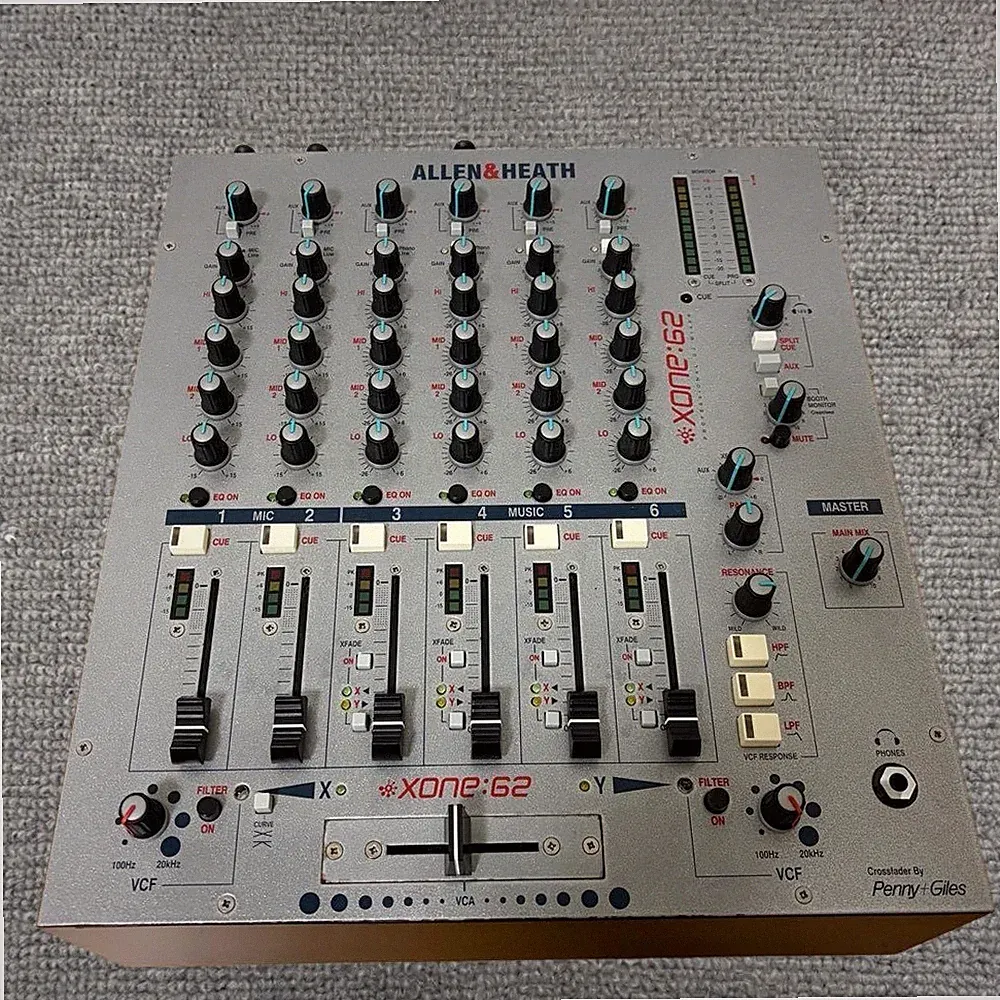 ALLEN & HEATH XONE:62 Analog Mixer – Used, Beautiful Condition