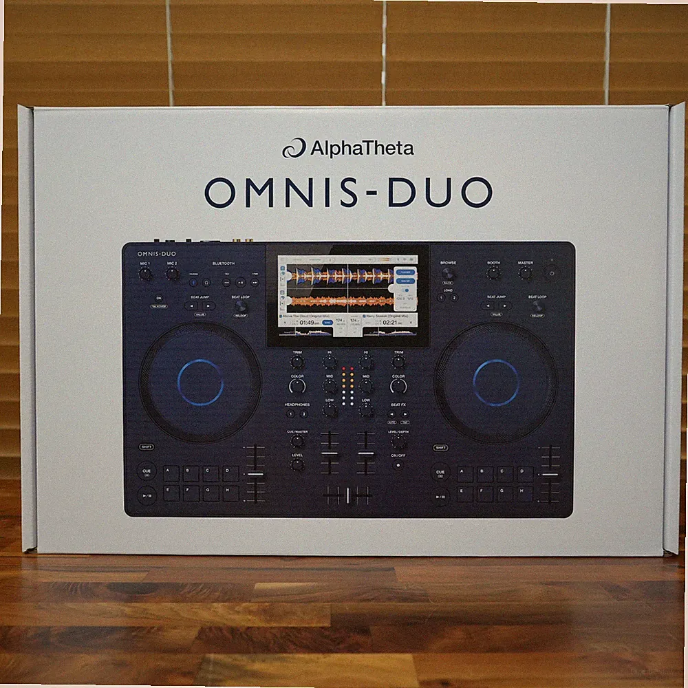 Alpha Theta OMNIS-DUO Portable All-in-One DJ System Pioneer DJ