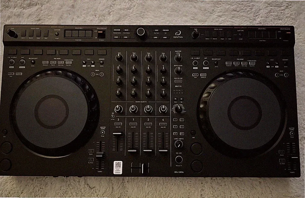 AlphaTetha GRV6 4-Channel DJ CONTROLLER with Groove Circuit Mixer
