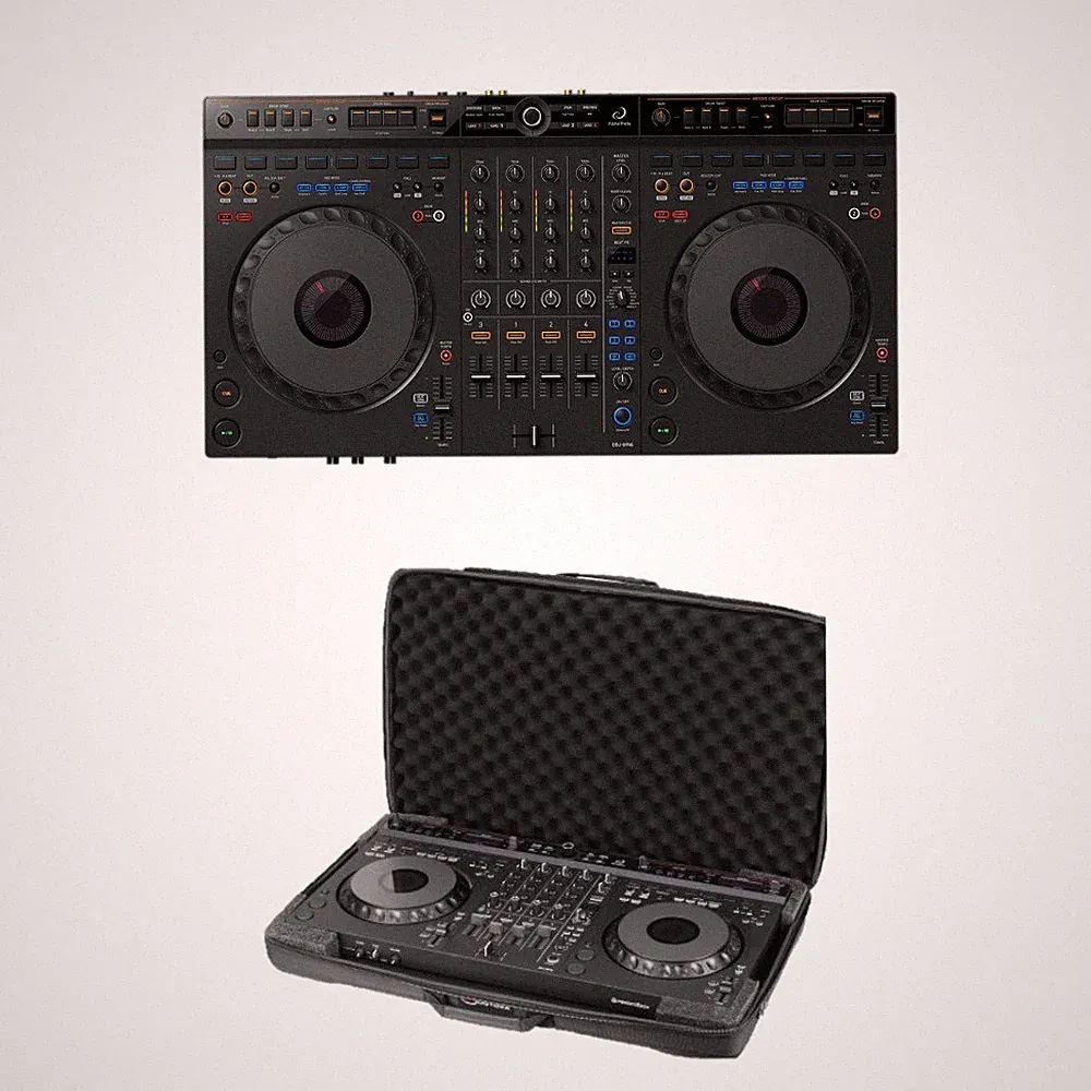 AlphaTheta Bundle DDJ-GRV6 4-Channel DJ Controller + Carry Bag