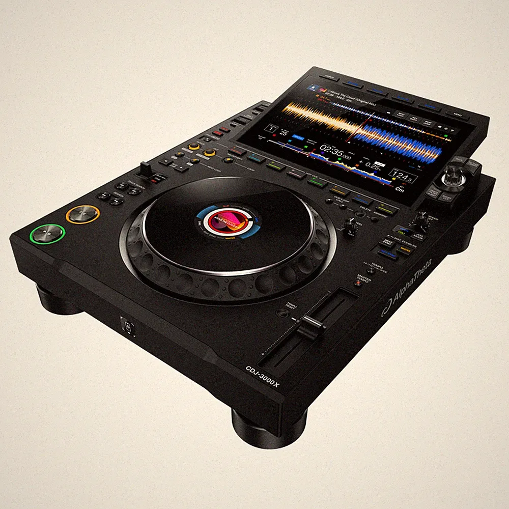 AlphaTheta CDJ-3000X Professional DJ Multi-Player PROAUDIOSTAR