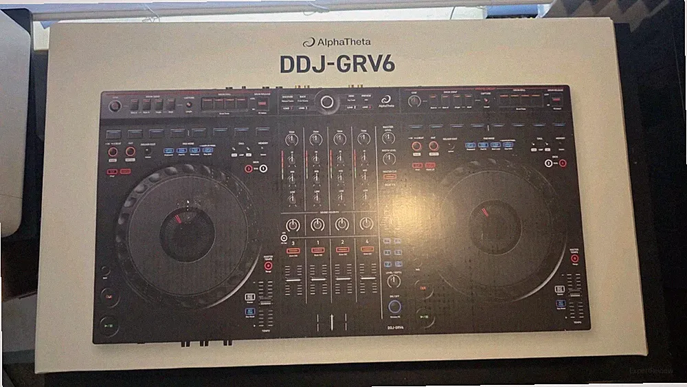 AlphaTheta Controller DDJ-GRV6 4-Channel DJ Rekordbox Serato DJ Pro