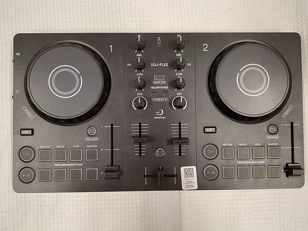 AlphaTheta DDJ-FLX2 2-Channel DJ Controller for Smartphone PC w/ Box JP