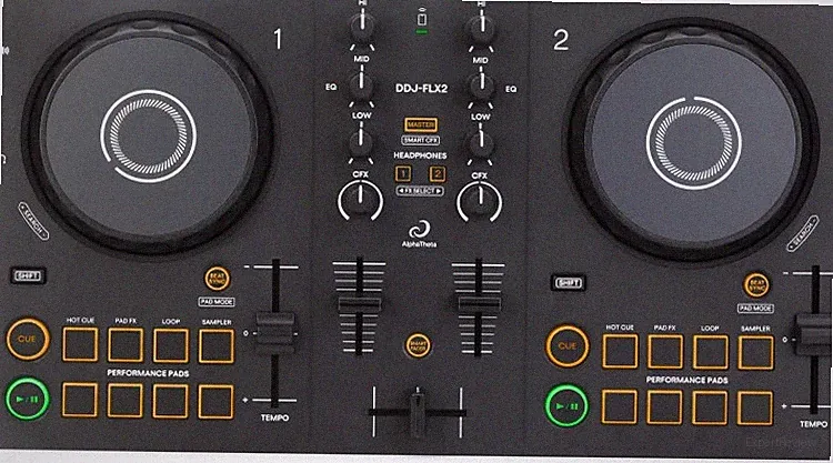 AlphaTheta DDJ-FLX2 2-deck DJ Controller