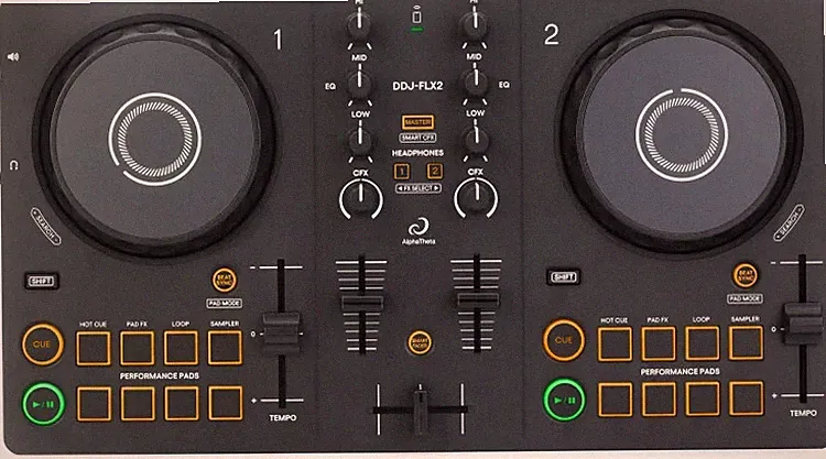 AlphaTheta DDJ-FLX2 2-deck DJ Controller