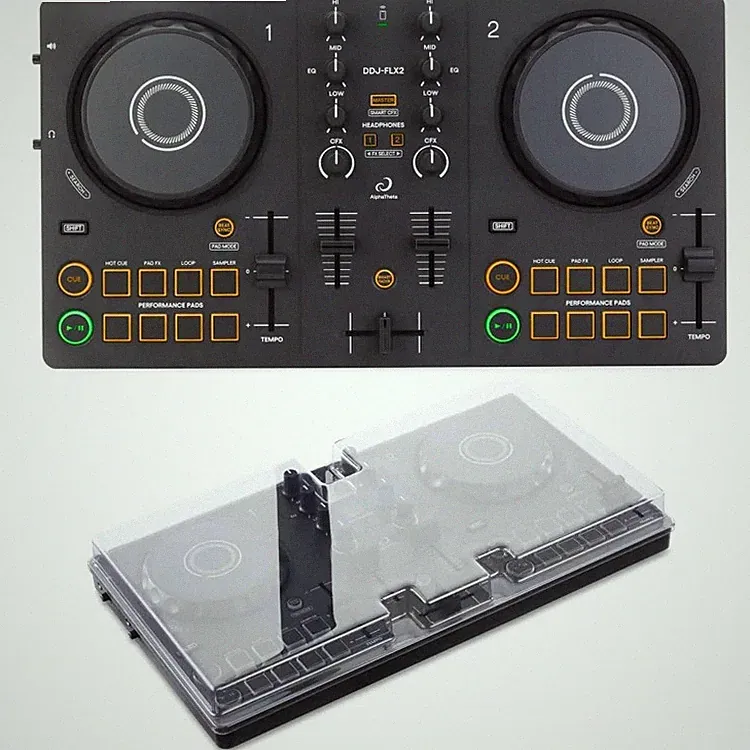 AlphaTheta DDJ-FLX2 2-deck DJ Controller with Decksaver