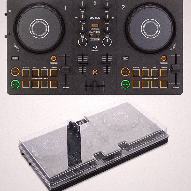 AlphaTheta DDJ-FLX2 2-deck DJ Controller with Decksaver