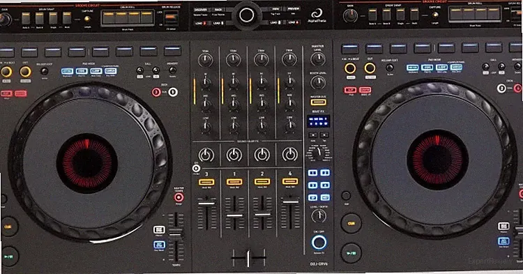 AlphaTheta DDJ-GRV6 4-channel DJ Controller with Groove Circuit
