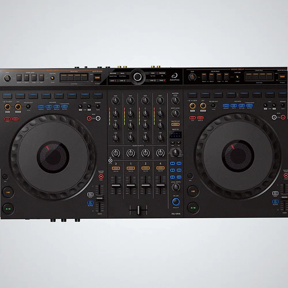 AlphaTheta DDJ-GRV6 4-Channel Stem Rekordbox SeratoDJ PioneerDJ Controller