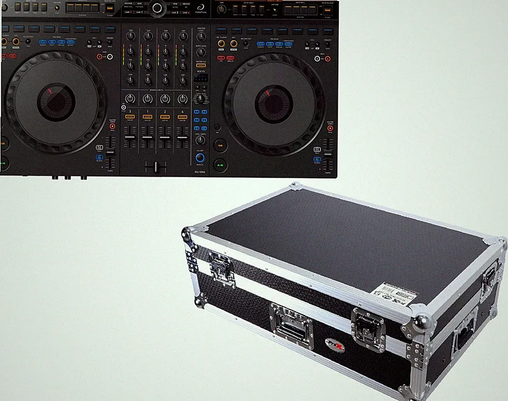 AlphaTheta DDJ-GRV6 DJ controller 4channel +ProX XS-FLX102UWLT Flight Style Case