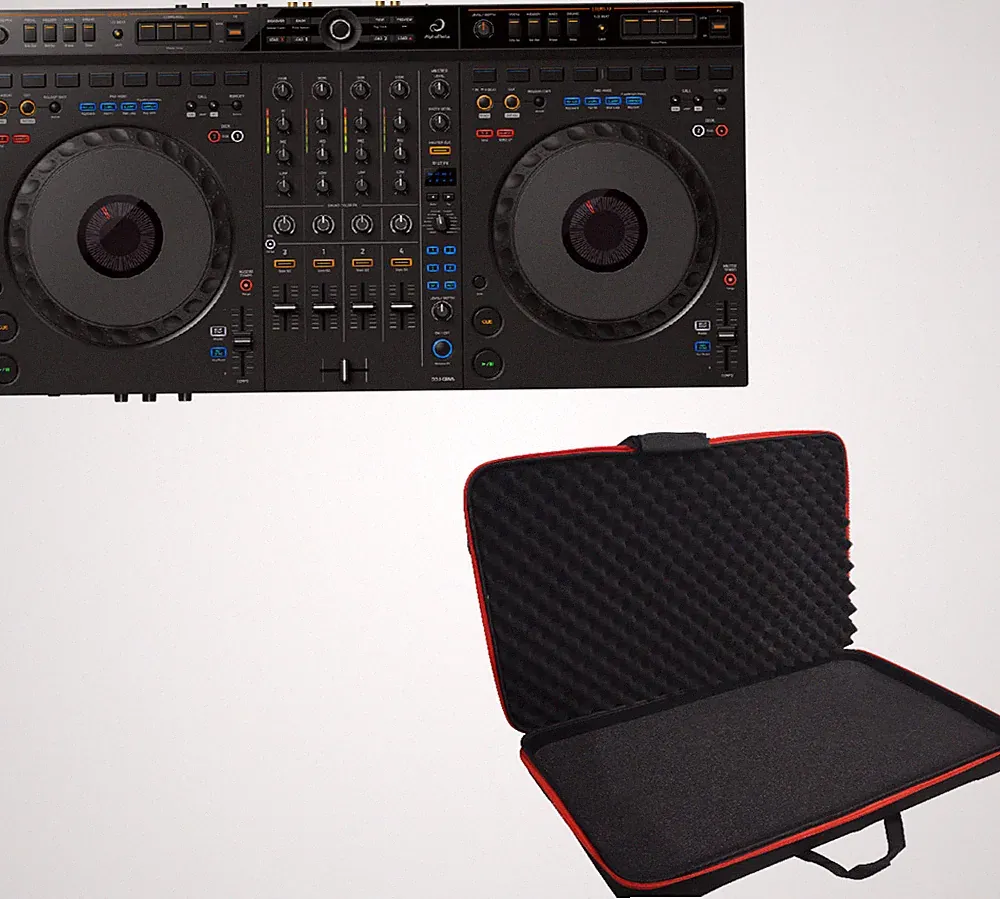 AlphaTheta DDJ-GRV6 DJ controller W/ Groove Circuit & 4-ch + XB-DJCL Soft Case