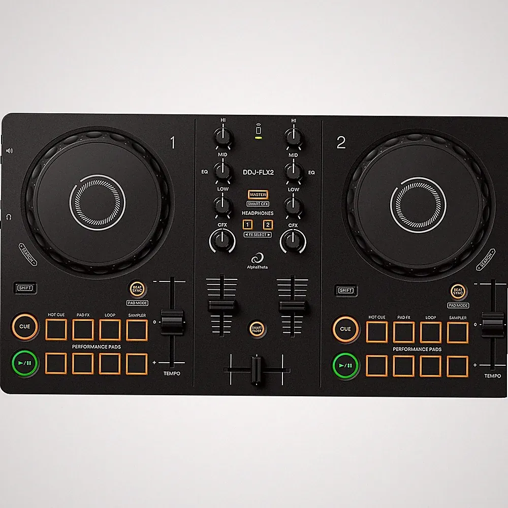 AlphaTheta DDJFLX2 Entry Level DJ Controller for rekordboxSerato Refurbished